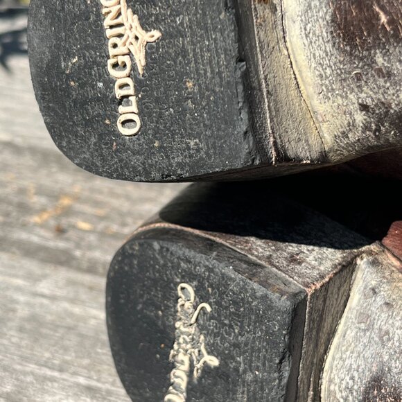 Old Gringo Bonnie Floral Pattern Brown Leather Boots! Size 9B - Picture 9 of 15